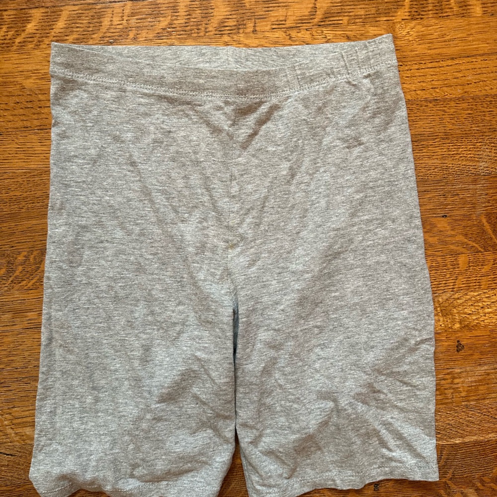Grey bike shorts